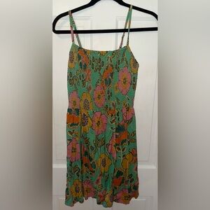 Angie Multicolor Smocked Dress